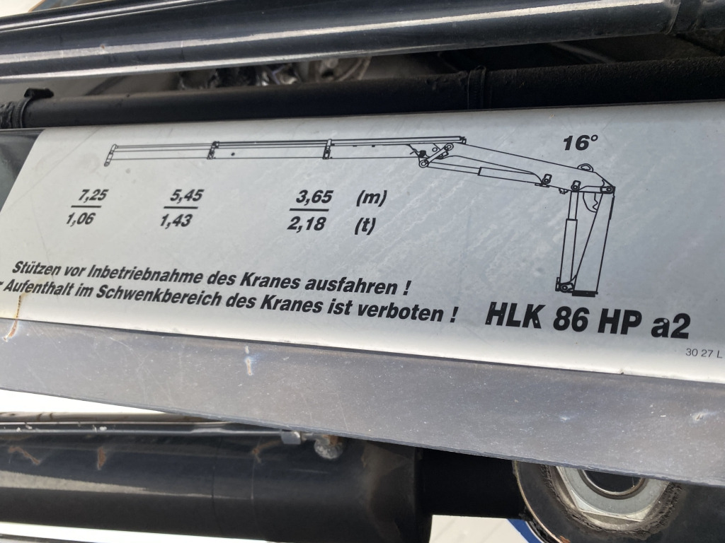 Mercedes-Benz 1224 L Atego / MKG-Faltkran - Грузовик бортовой/ Платформа, Автоманипулятор: фото 5 Mercedes-Benz 1224 L Atego / MKG-Faltkran - Грузовик бортовой/ Платформа, Автоманипулятор: фото 5