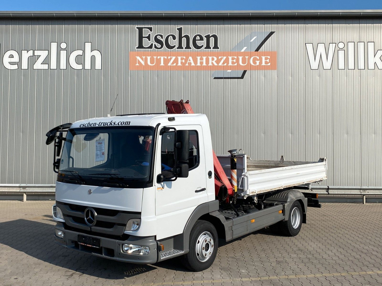 Mercedes-Benz 818 Atego | Fassi F65*MEILLER*PKW-AHK*1.Hand - Самосвал, Автоманипулятор: фото 1 Mercedes-Benz 818 Atego | Fassi F65*MEILLER*PKW-AHK*1.Hand - Самосвал, Автоманипулятор: фото 1