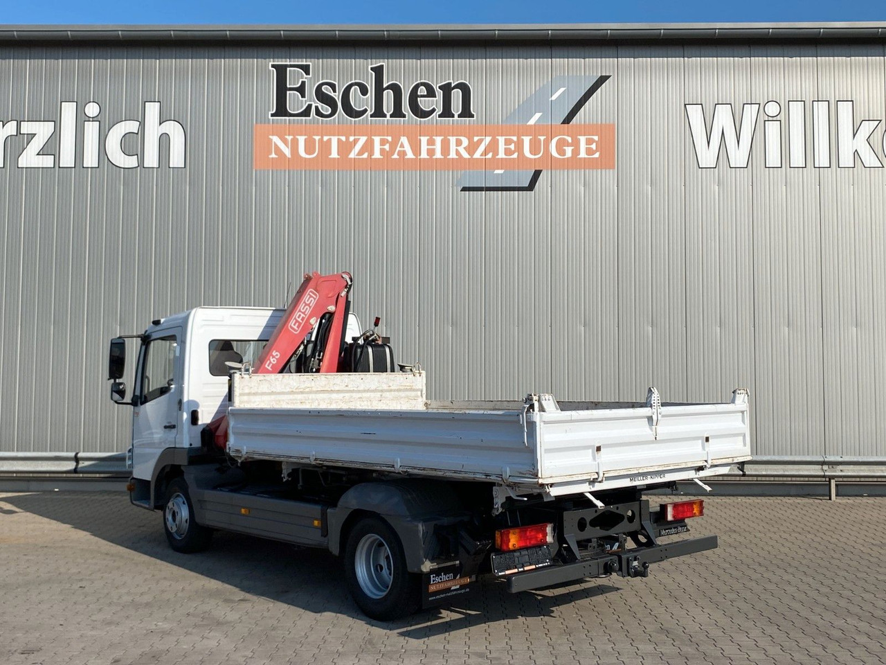 Mercedes-Benz 818 Atego | Fassi F65*MEILLER*PKW-AHK*1.Hand - Самосвал, Автоманипулятор: фото 4 Mercedes-Benz 818 Atego | Fassi F65*MEILLER*PKW-AHK*1.Hand - Самосвал, Автоманипулятор: фото 4