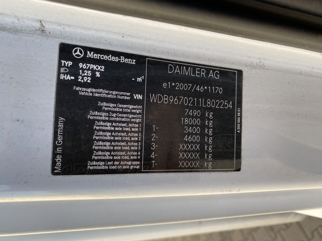 Mercedes-Benz 818 L Atego / BÄR-LBW - Грузовик с закрытым кузовом: фото 4 Mercedes-Benz 818 L Atego / BÄR-LBW - Грузовик с закрытым кузовом: фото 4