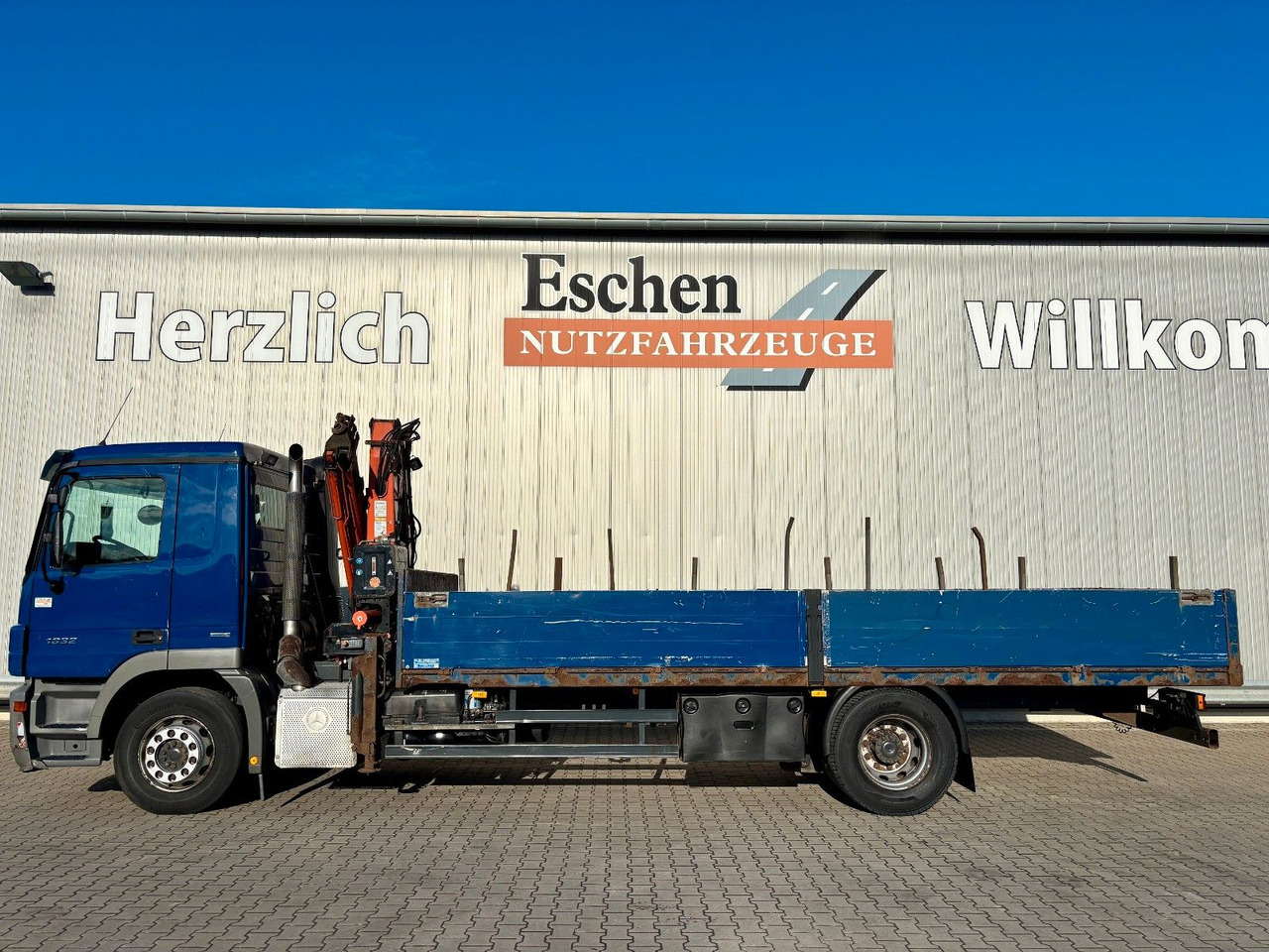 Mercedes-Benz Actros 1832 I Terex 85.2A3*9,10m*Telligent*Klima - Грузовик бортовой/ Платформа, Автоманипулятор: фото 3 Mercedes-Benz Actros 1832 I Terex 85.2A3*9,10m*Telligent*Klima - Грузовик бортовой/ Платформа, Автоманипулятор: фото 3
