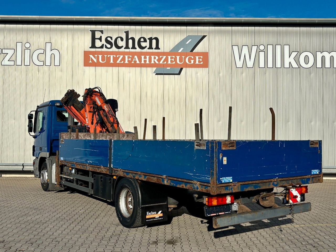 Mercedes-Benz Actros 1832 I Terex 85.2A3*9,10m*Telligent*Klima - Грузовик бортовой/ Платформа, Автоманипулятор: фото 4 Mercedes-Benz Actros 1832 I Terex 85.2A3*9,10m*Telligent*Klima - Грузовик бортовой/ Платформа, Автоманипулятор: фото 4