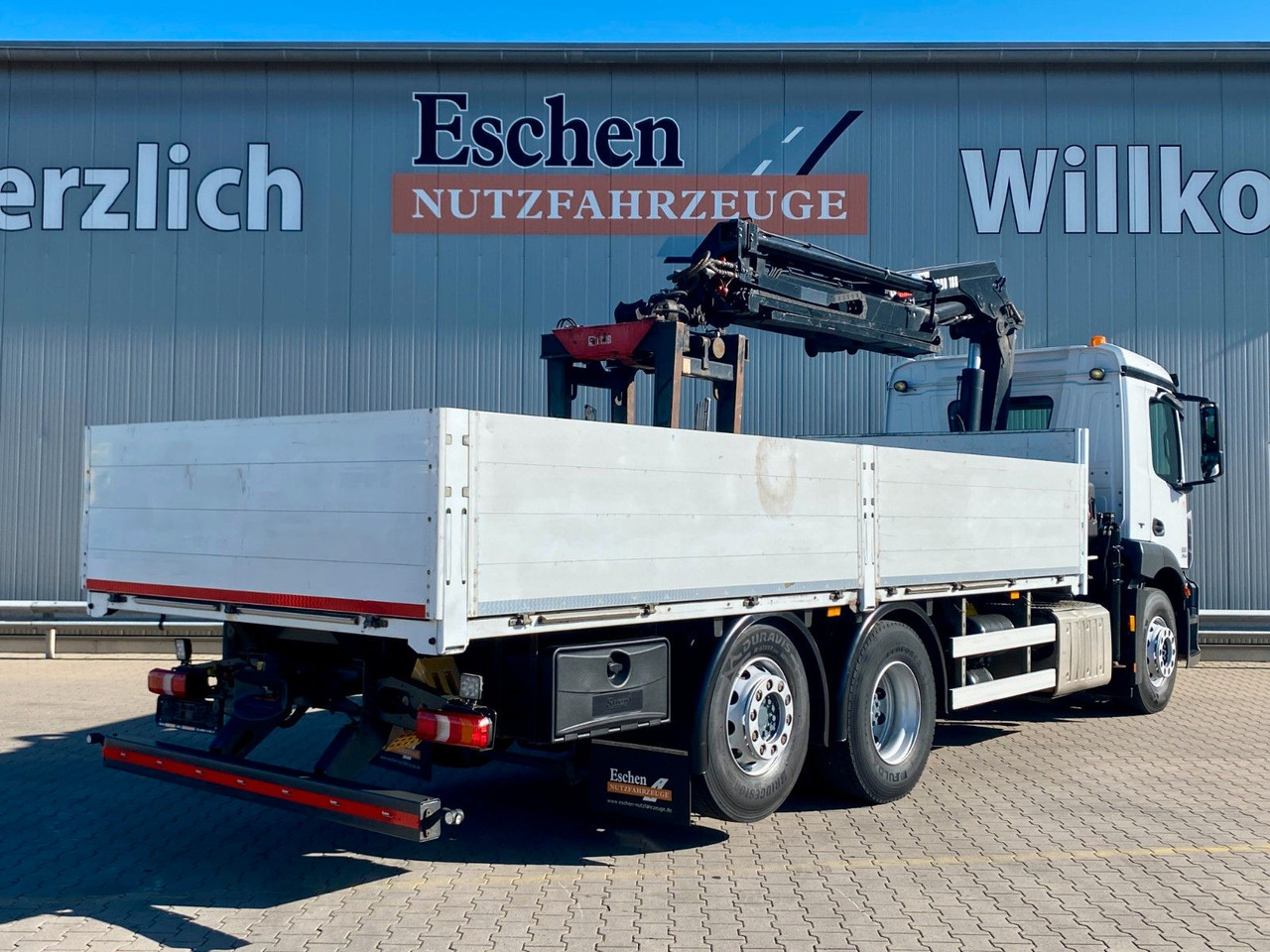 Грузовик бортовой/ Платформа, Автоманипулятор Mercedes-Benz Antos 2533 6x2 | X-HIDUO 188/ES-3*AHK*5+6.Kreis: фото 6