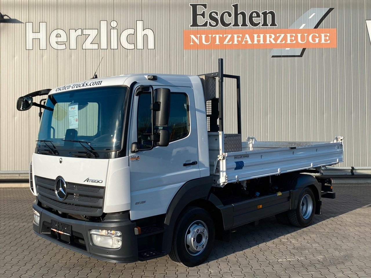 Mercedes-Benz Atego NEW 816 K MEILLER-3-S-Kipper*Klima*3 Sitze - Самосвал: фото 1 Mercedes-Benz Atego NEW 816 K MEILLER-3-S-Kipper*Klima*3 Sitze - Самосвал: фото 1