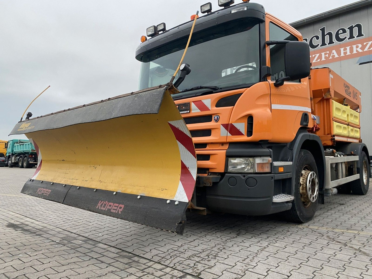 Scania P 230 | Winterdienst*Salzstreuer/Küpper-Weisser - Грузовик бортовой/ Платформа: фото 2 Scania P 230 | Winterdienst*Salzstreuer/Küpper-Weisser - Грузовик бортовой/ Платформа: фото 2