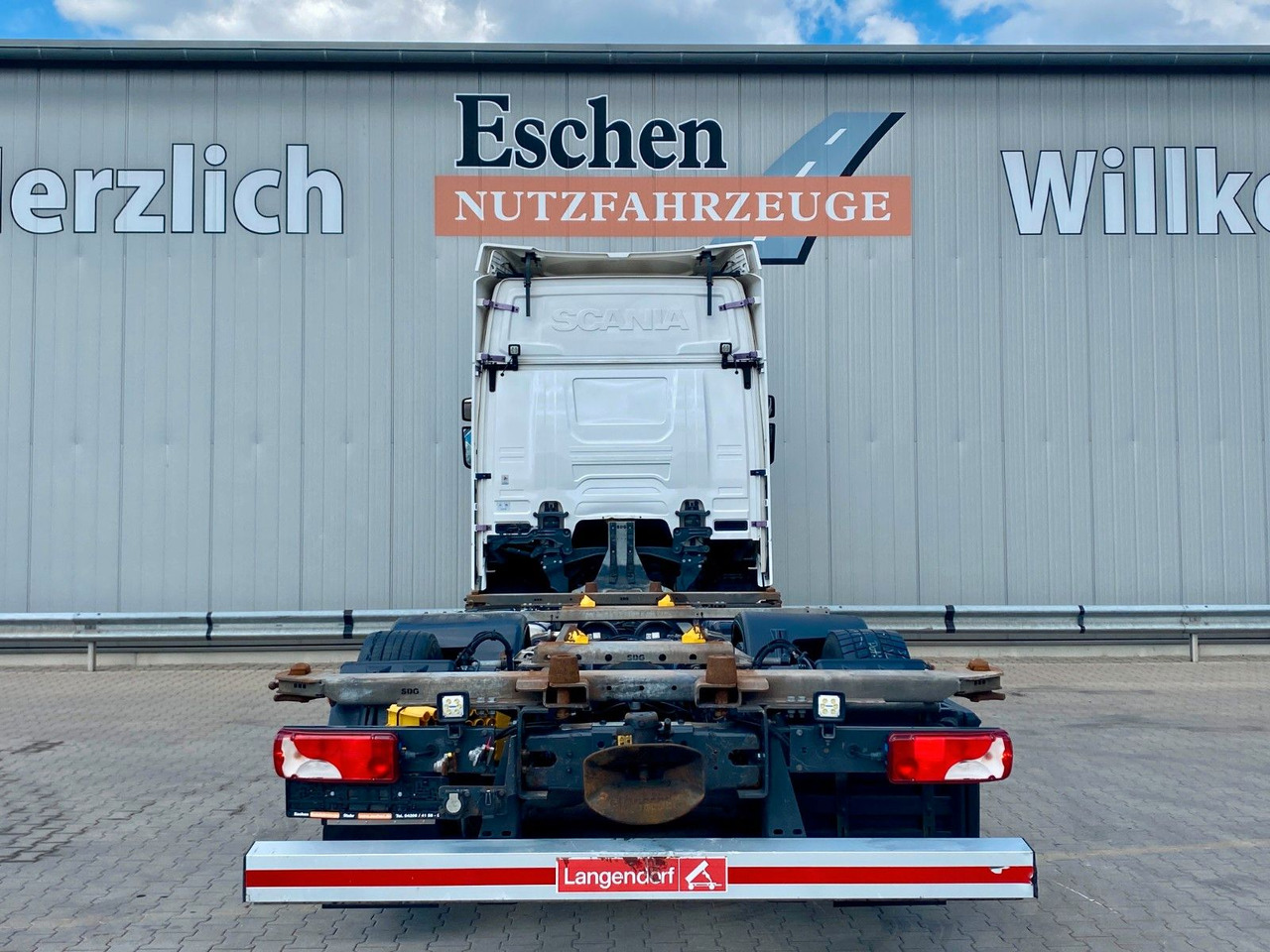 Scania R 450 B 6x2*4 BDF | Retarder*AHK*Lift*SDG Rahmen - Грузовик-контейнеровоз/ Сменный кузов: фото 4 Scania R 450 B 6x2*4 BDF | Retarder*AHK*Lift*SDG Rahmen - Грузовик-контейнеровоз/ Сменный кузов: фото 4