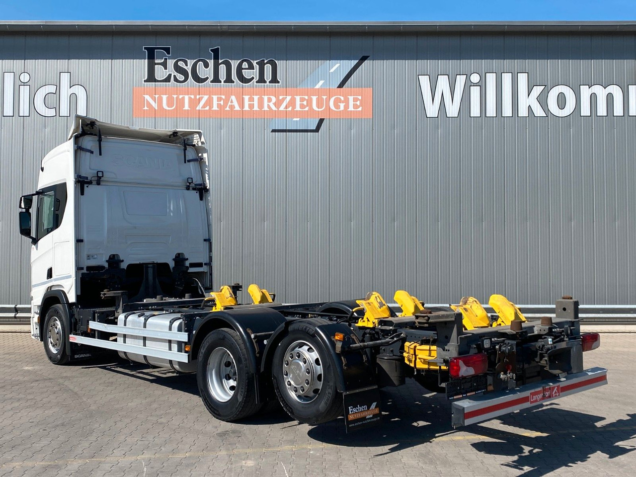 Scania R 450 B 6x2*4 BDF|Retarder*AHK*Lift*SDG Wechsler - Грузовик-контейнеровоз/ Сменный кузов: фото 3 Scania R 450 B 6x2*4 BDF|Retarder*AHK*Lift*SDG Wechsler - Грузовик-контейнеровоз/ Сменный кузов: фото 3