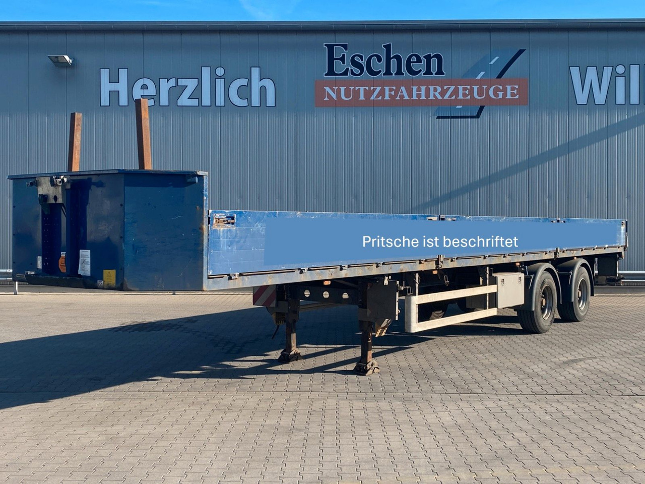 Stehmann | Luft-Lift*BPW-Achsen*1.Hand - Полуприцеп бортовой/ Платформа: фото 1 Stehmann | Luft-Lift*BPW-Achsen*1.Hand - Полуприцеп бортовой/ Платформа: фото 1