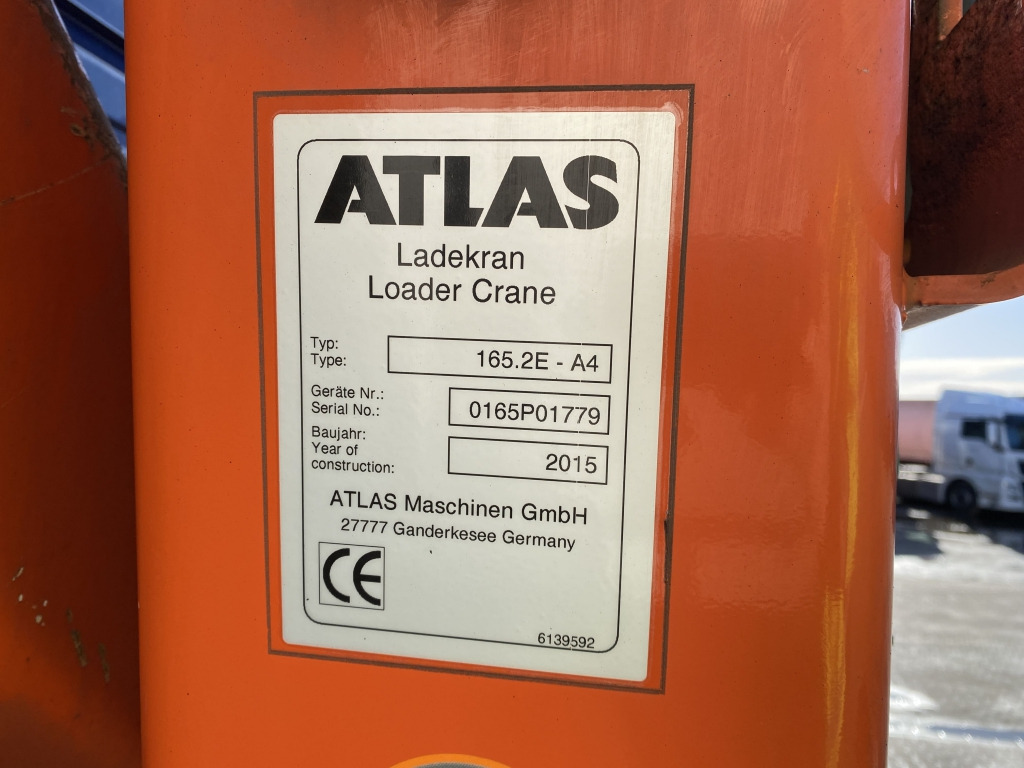 Тягач MAN TGX 18.440 4x2 BLS / Atlas 165.2E-A4 Kran: фото 9