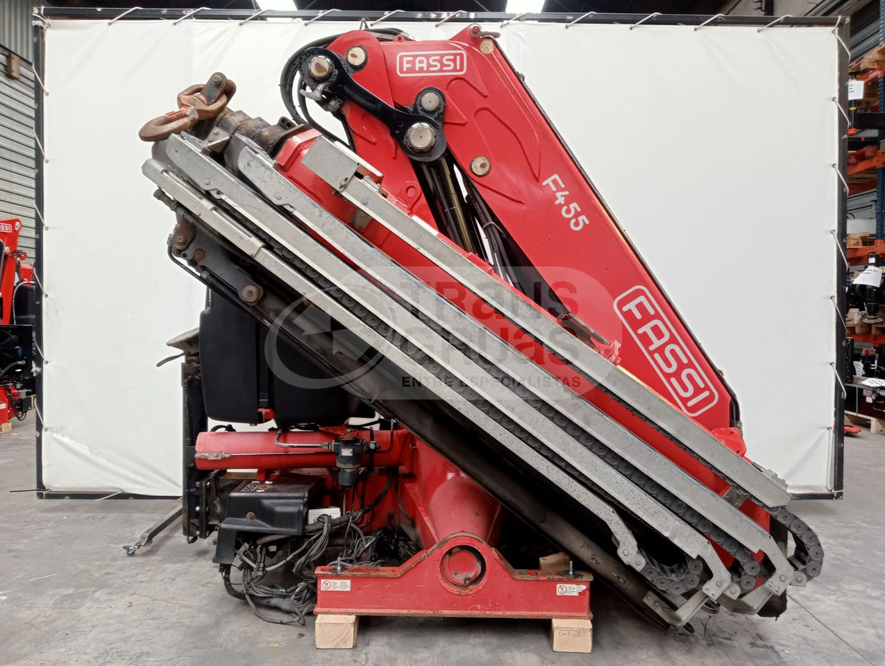 Grúa fassi F455A.2.26 E-DYNAMIC - Кран-манипулятор для Грузовиков: фото 3 Grúa fassi F455A.2.26 E-DYNAMIC - Кран-манипулятор для Грузовиков: фото 3