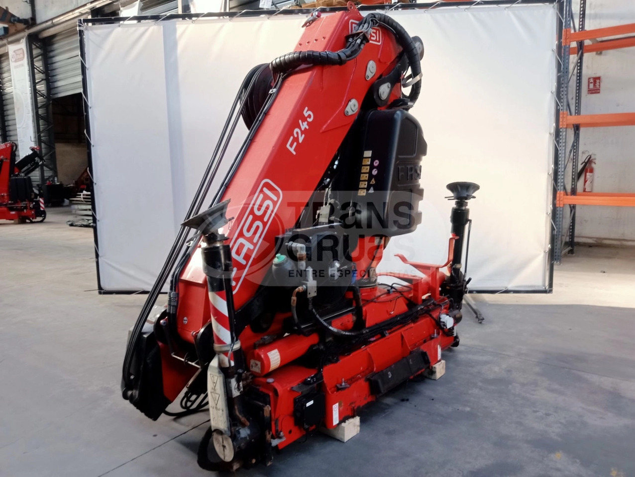 Grúa hidráulica Fassi F245A.2.25 - Кран-манипулятор: фото 4 Grúa hidráulica Fassi F245A.2.25 - Кран-манипулятор: фото 4