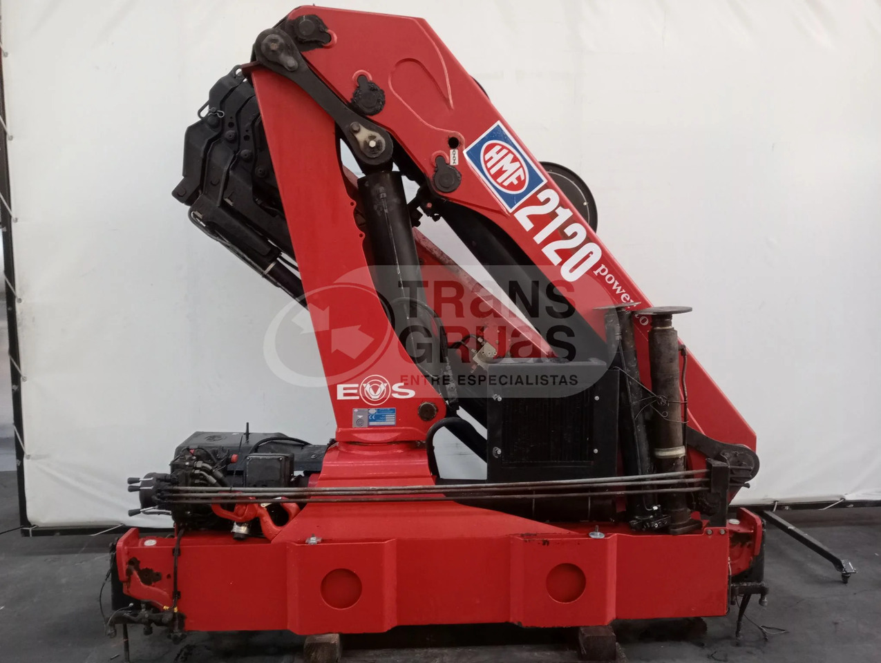 Grúa hidráulica HMF 2120 K4 - Кран-манипулятор: фото 1 Grúa hidráulica HMF 2120 K4 - Кран-манипулятор: фото 1