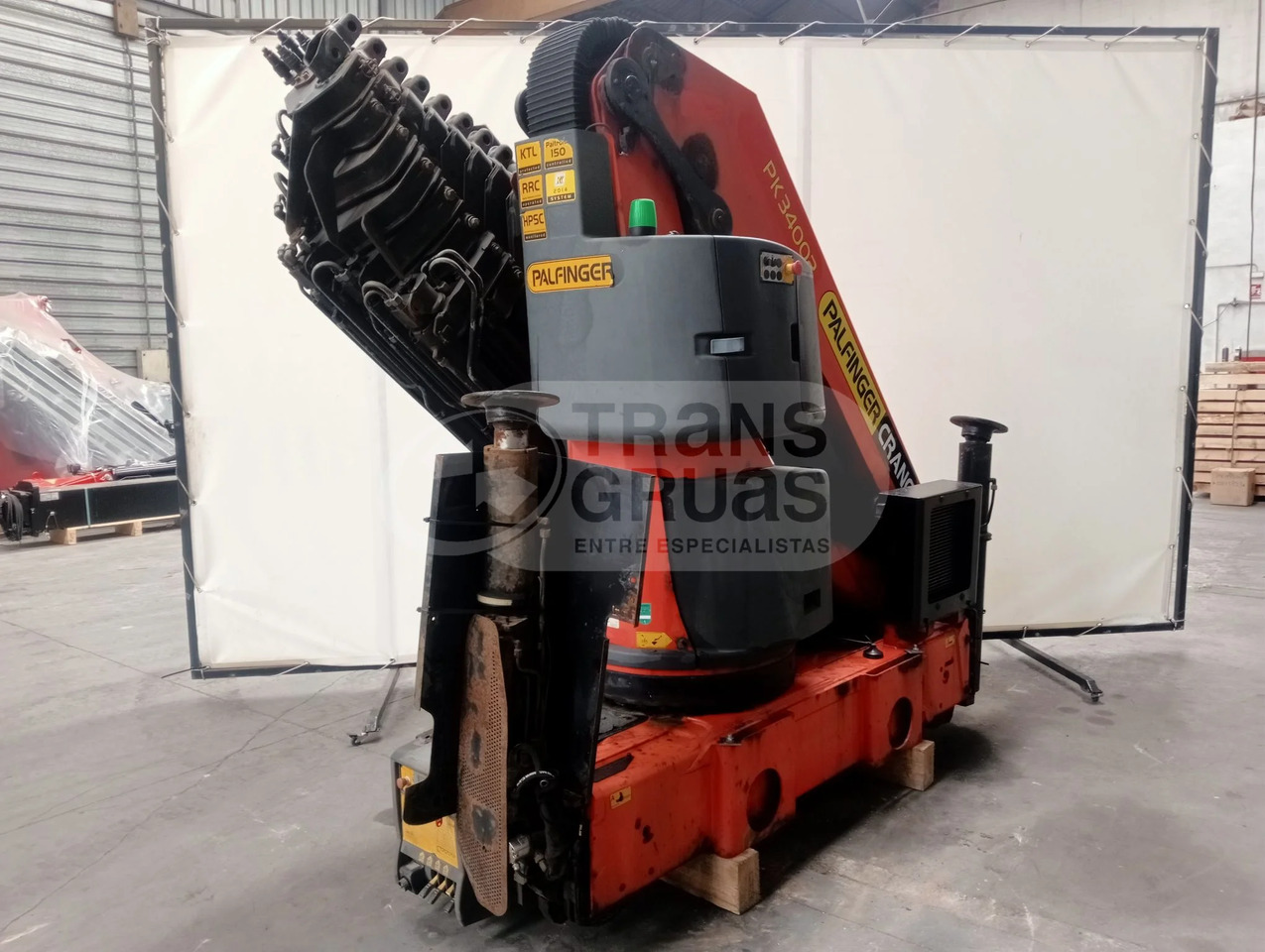 Grúa hidráulica Palfinger PK 34002 SH - Кран-манипулятор: фото 4 Grúa hidráulica Palfinger PK 34002 SH - Кран-манипулятор: фото 4