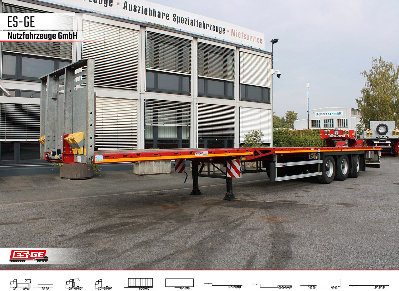 Faymonville MAX Trailer MAX200 Telesattel - Полуприцеп бортовой/ Платформа: фото 1 Faymonville MAX Trailer MAX200 Telesattel - Полуприцеп бортовой/ Платформа: фото 1