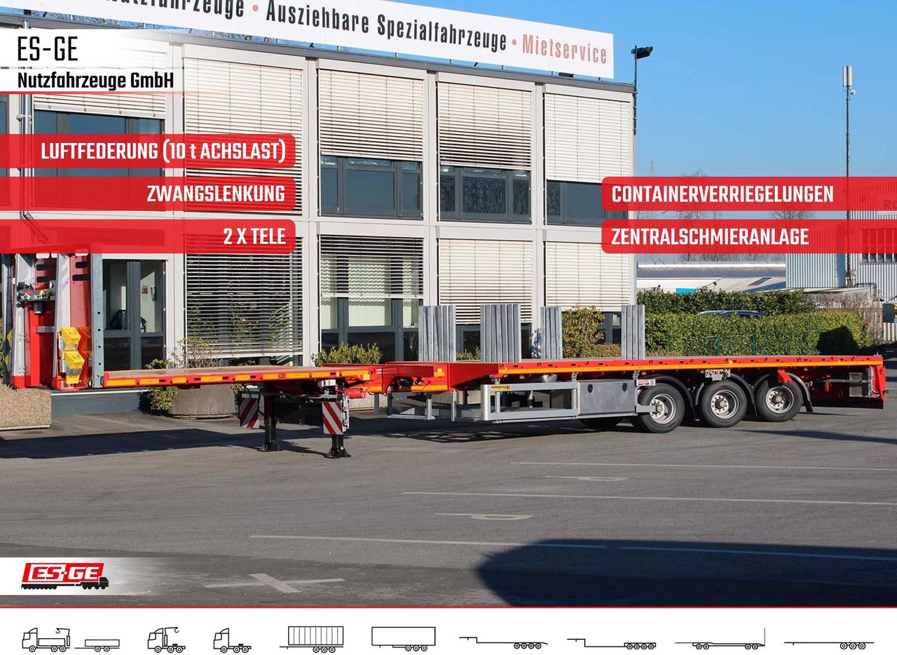 Faymonville Telemax Megatrailer - hydr. gelenkt - Полуприцеп бортовой/ Платформа: фото 1 Faymonville Telemax Megatrailer - hydr. gelenkt - Полуприцеп бортовой/ Платформа: фото 1