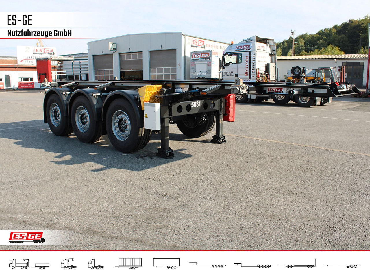 Krone Box Liner 3-Achs-Containerchassis 20' - Полуприцеп-контейнеровоз/ Сменный кузов: фото 5 Krone Box Liner 3-Achs-Containerchassis 20' - Полуприцеп-контейнеровоз/ Сменный кузов: фото 5