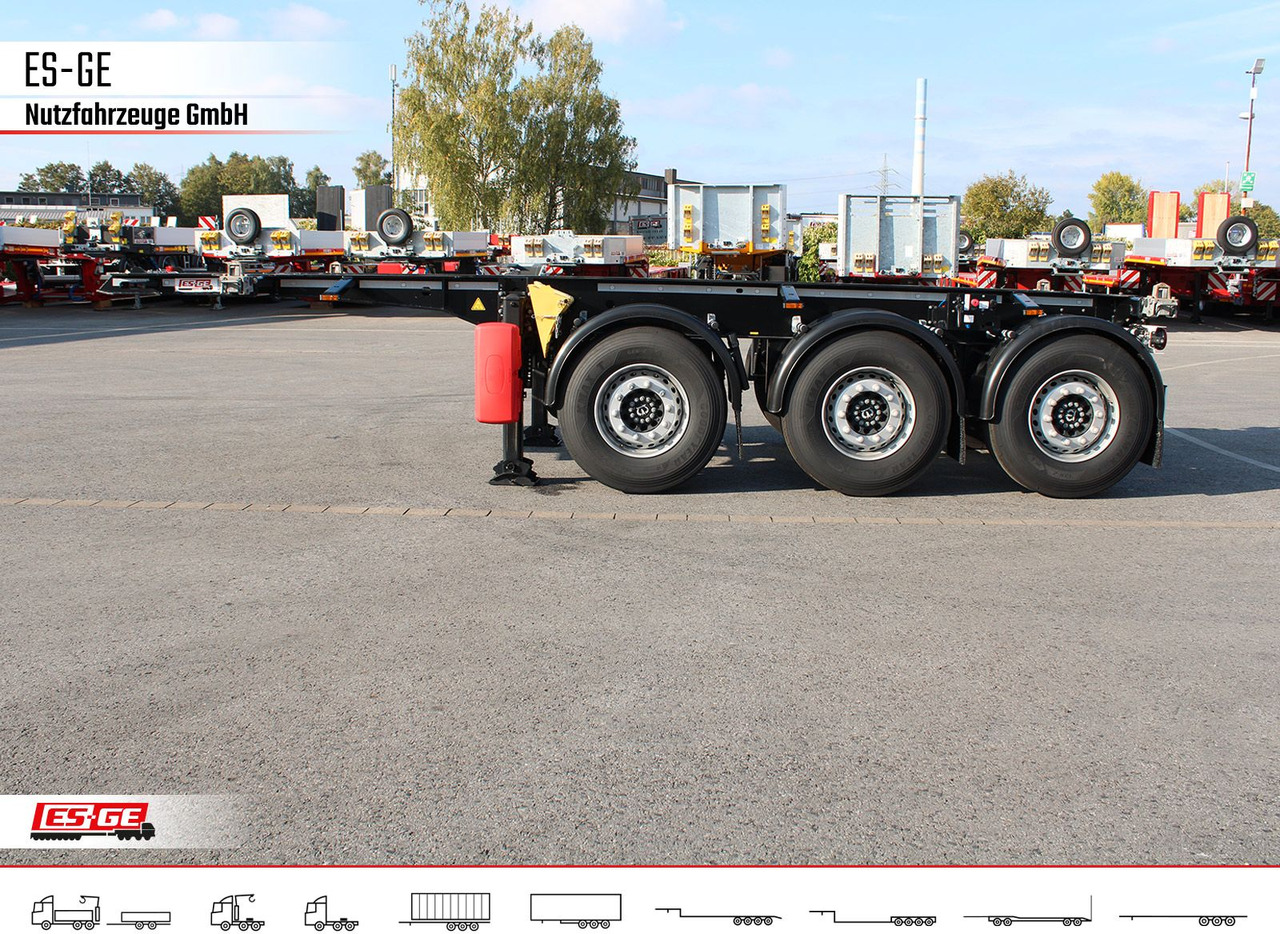 Krone Box Liner 3-Achs-Containerchassis 20' - Полуприцеп-контейнеровоз/ Сменный кузов: фото 3 Krone Box Liner 3-Achs-Containerchassis 20' - Полуприцеп-контейнеровоз/ Сменный кузов: фото 3