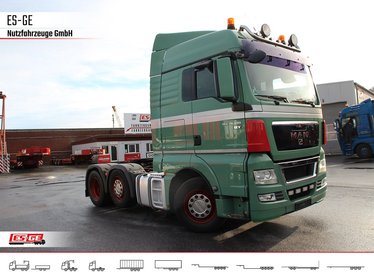 MAN TGX 26480 6x2/4 BLS - Тягач: фото 1 MAN TGX 26480 6x2/4 BLS - Тягач: фото 1