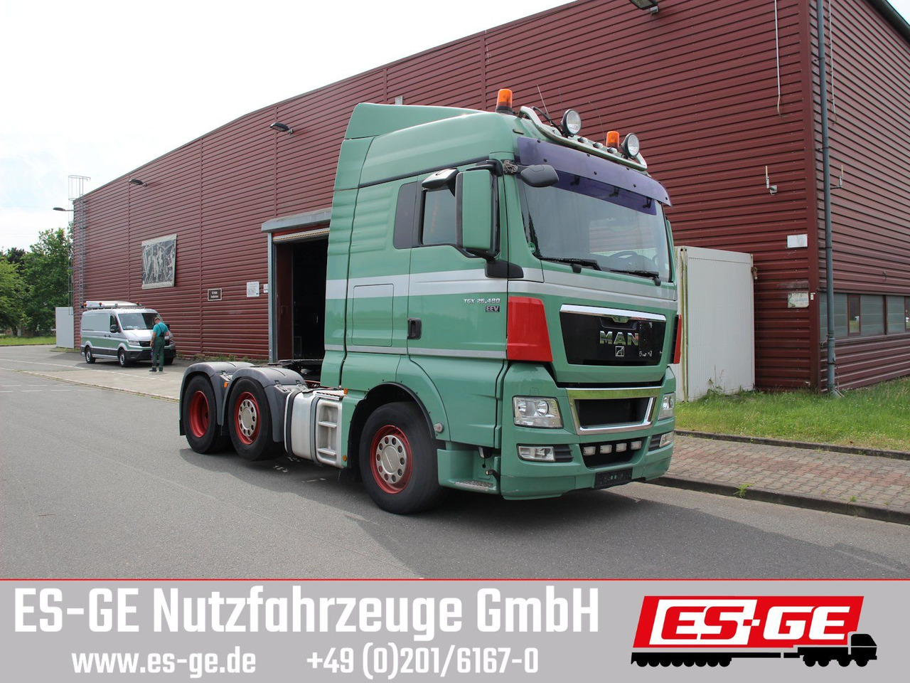 MAN TGX 26480 6x2/4 BLS - Тягач: фото 1 MAN TGX 26480 6x2/4 BLS - Тягач: фото 1