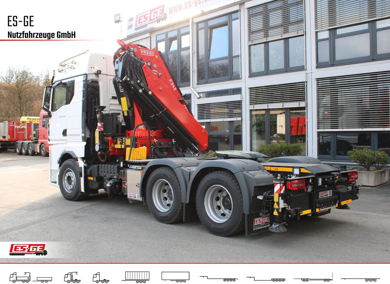MAN TGX 33.540 6x4 BL SA mit Fassi F545RA.2.26 - Тягач: фото 2 MAN TGX 33.540 6x4 BL SA mit Fassi F545RA.2.26 - Тягач: фото 2