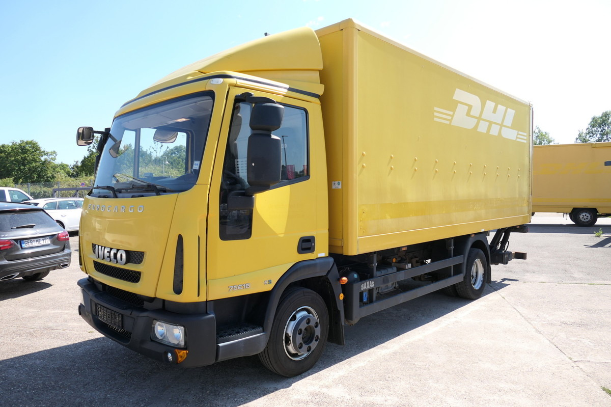 IVECO EuroCargo ML 75 E 16 P LBW LUFT AUTOMATIK COC EU - Фургон с закрытым кузовом: фото 1 IVECO EuroCargo ML 75 E 16 P LBW LUFT AUTOMATIK COC EU - Фургон с закрытым кузовом: фото 1