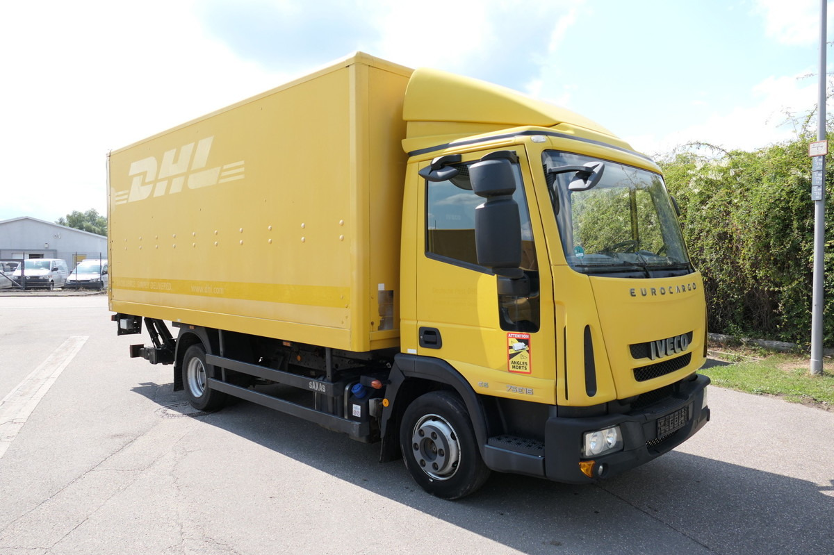 IVECO EuroCargo ML 75 E 16 P LBW LUFT AUTOMATIK COC EU - Фургон с закрытым кузовом: фото 1 IVECO EuroCargo ML 75 E 16 P LBW LUFT AUTOMATIK COC EU - Фургон с закрытым кузовом: фото 1