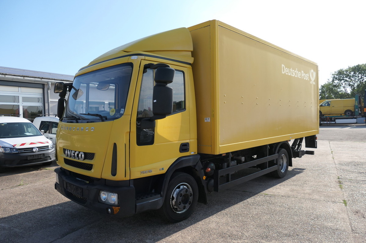 IVECO EuroCargo ML 75 E 16 P LBW LUFT AUTOMATIK COC EU - Фургон с закрытым кузовом: фото 1 IVECO EuroCargo ML 75 E 16 P LBW LUFT AUTOMATIK COC EU - Фургон с закрытым кузовом: фото 1
