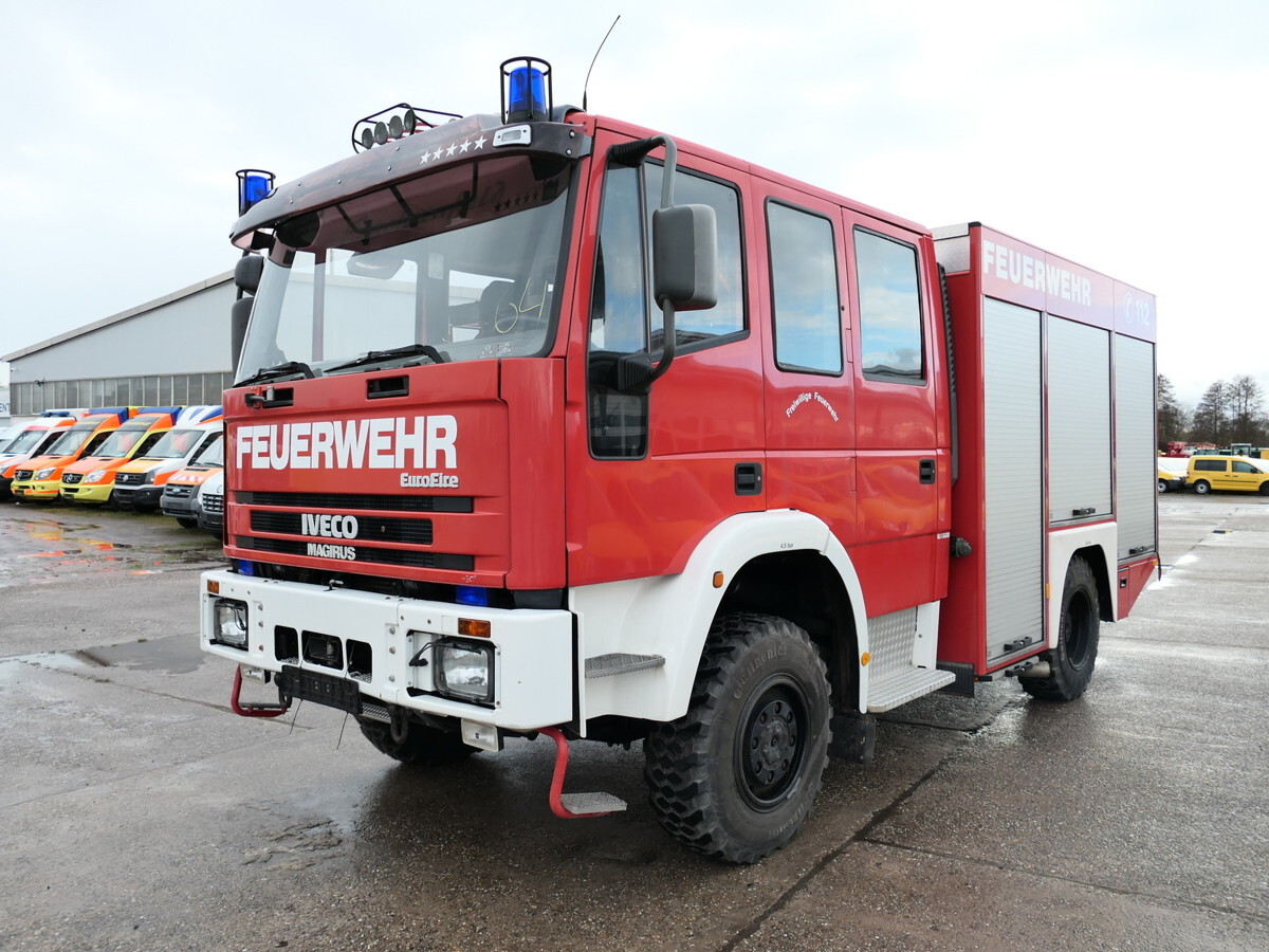 IVECO FF 95 E 18W LF 8/6 DoKa 4X4 SFZ FEUERWEHR Löschf - Пожарная машина: фото 1 IVECO FF 95 E 18W LF 8/6 DoKa 4X4 SFZ FEUERWEHR Löschf - Пожарная машина: фото 1
