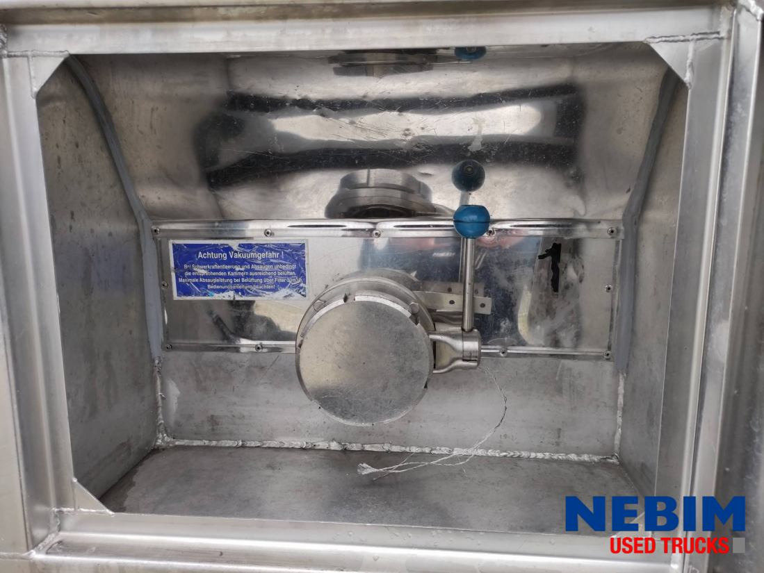 Feldbinder TSA 33.3-3 Unibloc pump electr - 3 comp. 8.000 / 2 2.500 / 3.000 Ltr. - Полуприцеп-цистерна: фото 5 Feldbinder TSA 33.3-3 Unibloc pump electr - 3 comp. 8.000 / 2 2.500 / 3.000 Ltr. - Полуприцеп-цистерна: фото 5