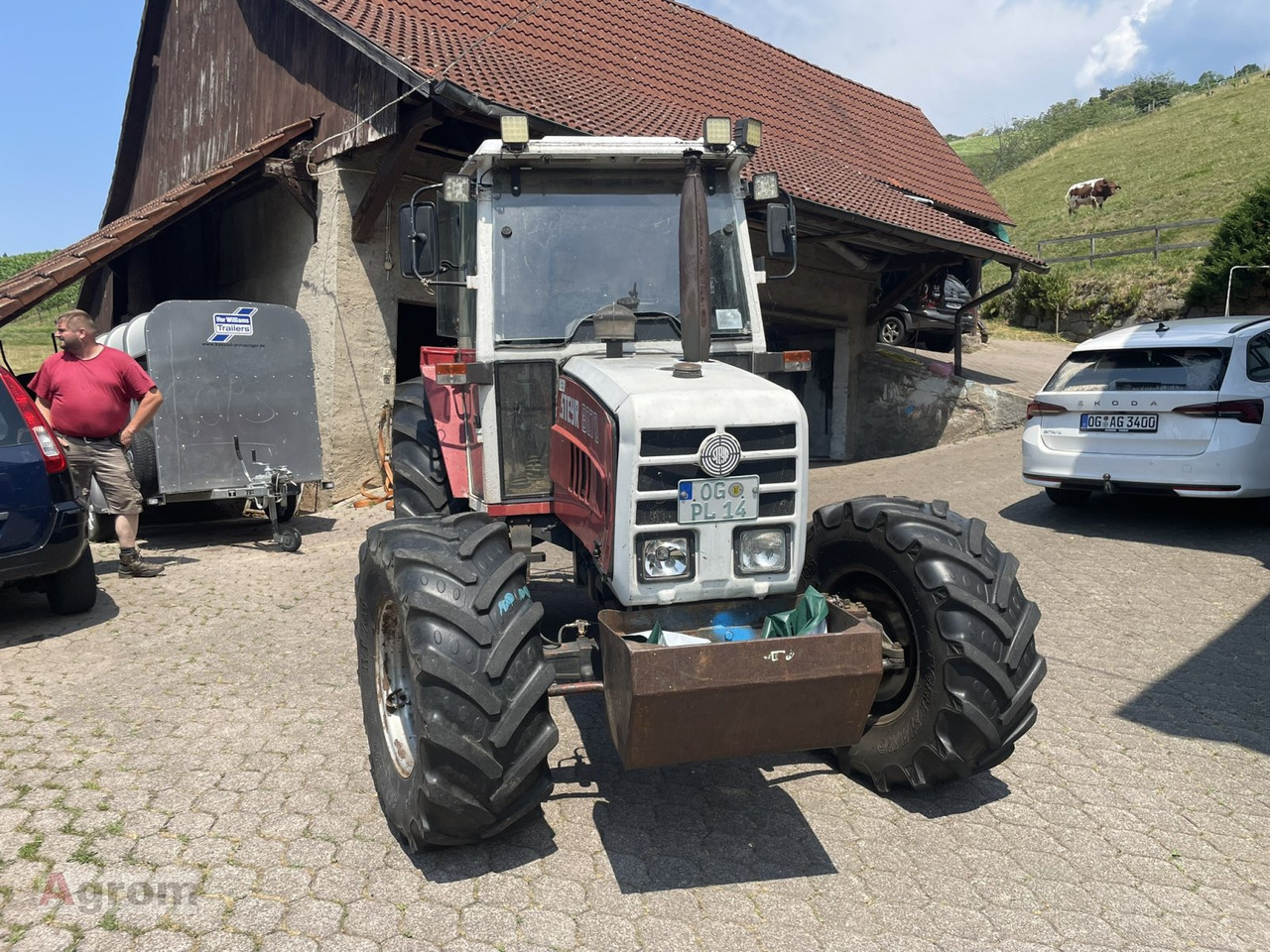 Steyr 8070 в лизинг Steyr 8070: фото 10