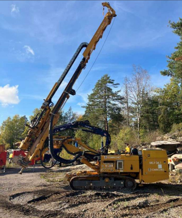 Comacchio MC-F04.1 - Буровая машина: фото 3 Comacchio MC-F04.1 - Буровая машина: фото 3