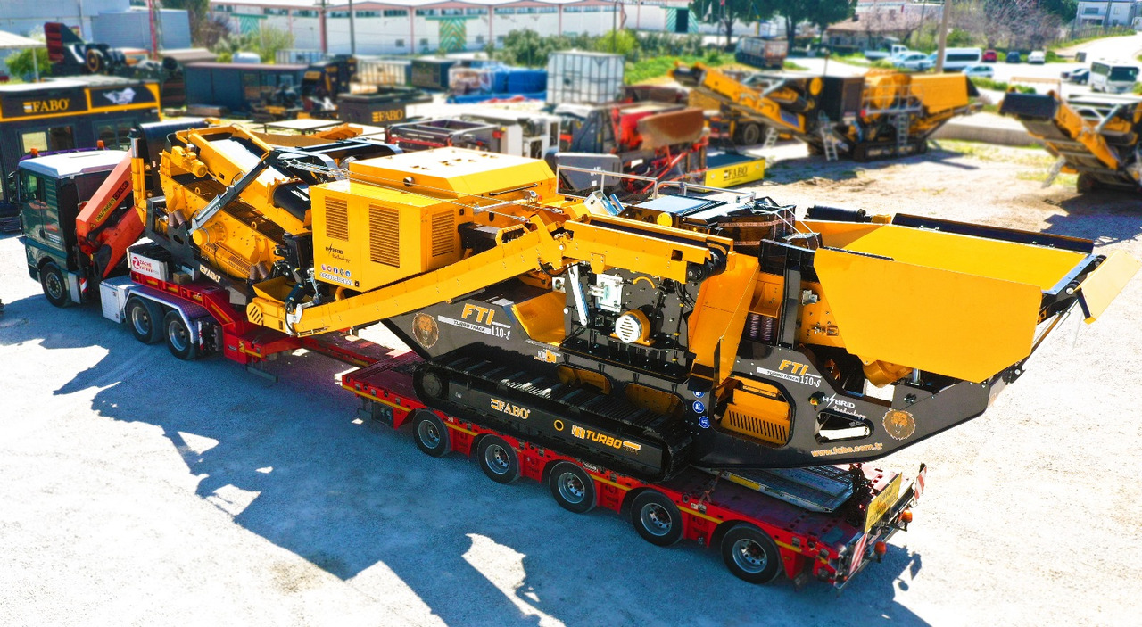 FABO FTI-110s Tracked Impact Crusher - Мобильная дробилка: фото 3 FABO FTI-110s Tracked Impact Crusher - Мобильная дробилка: фото 3
