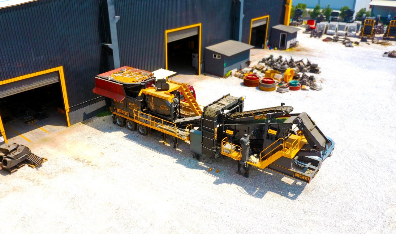 FABO MJC 90 SERIES 120-180 TPH MOBILE CRUSHING & SCREENING PLANT - Мобильная дробилка: фото 1 FABO MJC 90 SERIES 120-180 TPH MOBILE CRUSHING & SCREENING PLANT - Мобильная дробилка: фото 1