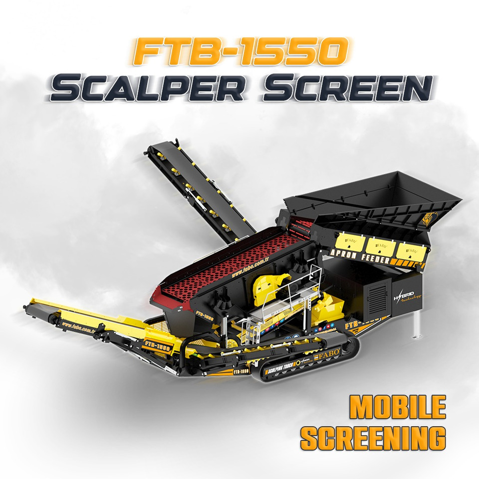 Новый Мобильная дробилка FABO Mobile crusher: фото 28