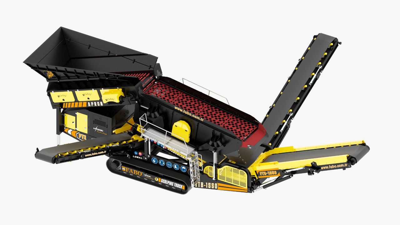 Новый Мобильная дробилка FABO Mobile crusher: фото 27 Новый Мобильная дробилка FABO Mobile crusher: фото 27