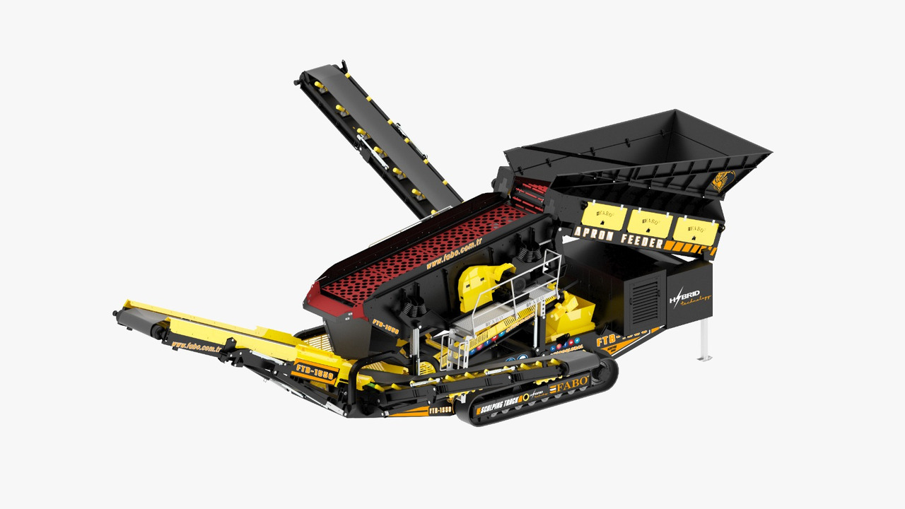 Новый Мобильная дробилка FABO Mobile crusher: фото 26 Новый Мобильная дробилка FABO Mobile crusher: фото 26