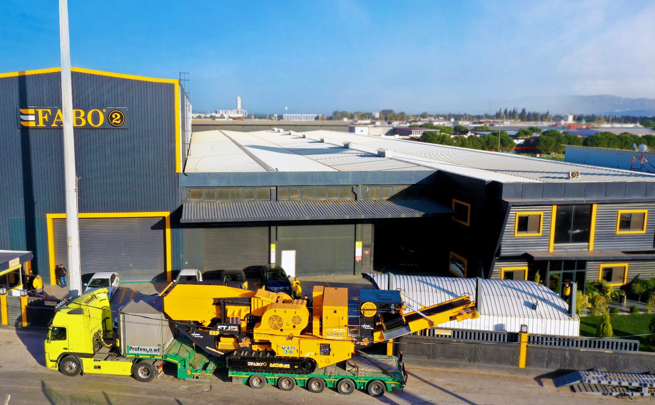 Новый Мобильная дробилка FABO Mobile crusher: фото 6 Новый Мобильная дробилка FABO Mobile crusher: фото 6