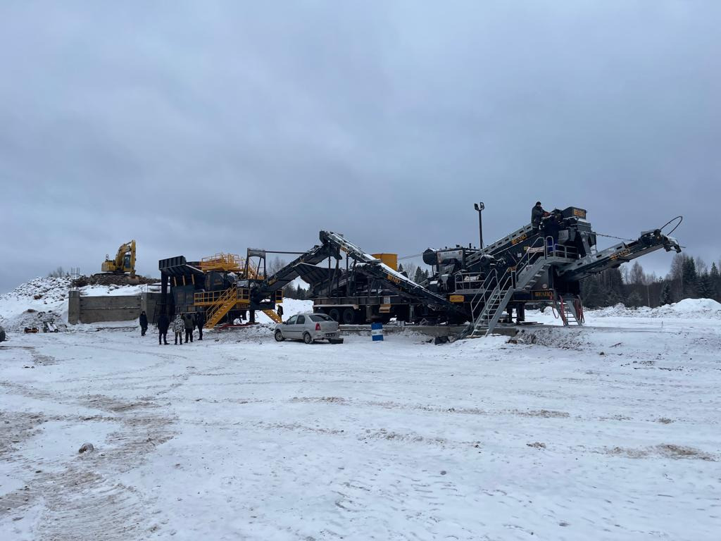 Новый Мобильная дробилка FABO Mobile crusher: фото 12