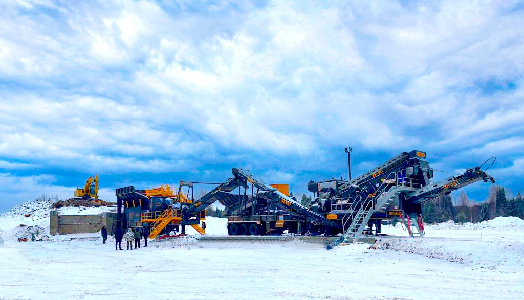 Новый Мобильная дробилка FABO Mobile crusher: фото 7