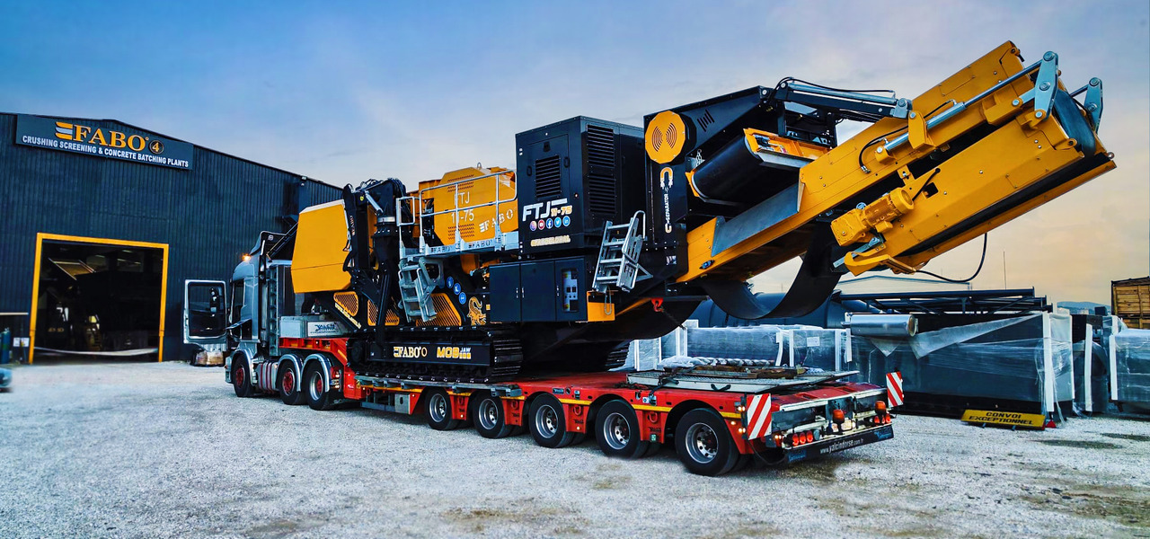 FABO Mobile crusher - Мобильная дробилка: фото 5 FABO Mobile crusher - Мобильная дробилка: фото 5