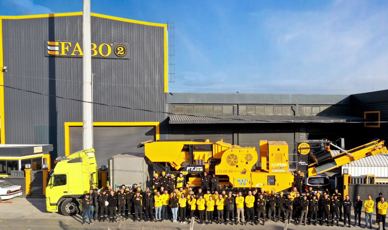 Новый Мобильная дробилка FABO Mobile crusher: фото 10 Новый Мобильная дробилка FABO Mobile crusher: фото 10