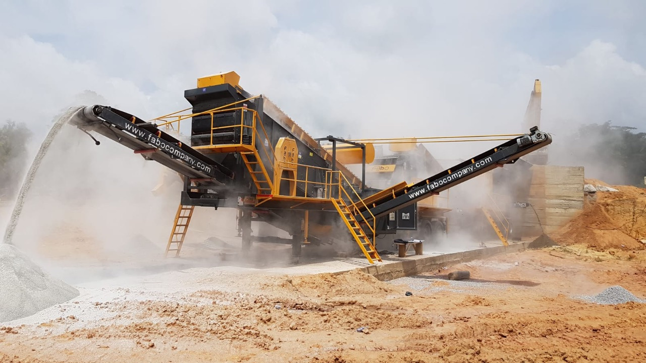 FABO Mobile crusher - Мобильная дробилка: фото 1 FABO Mobile crusher - Мобильная дробилка: фото 1