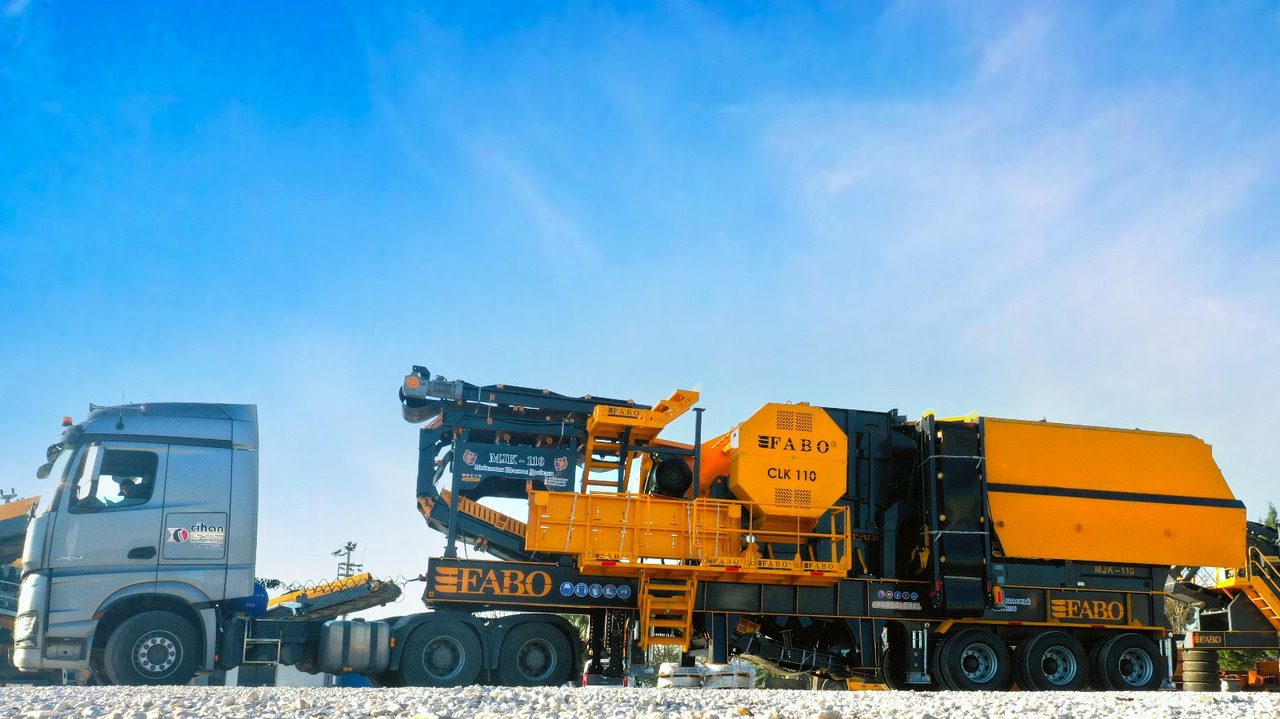 Новый Мобильная дробилка FABO Mobile crushers: фото 1