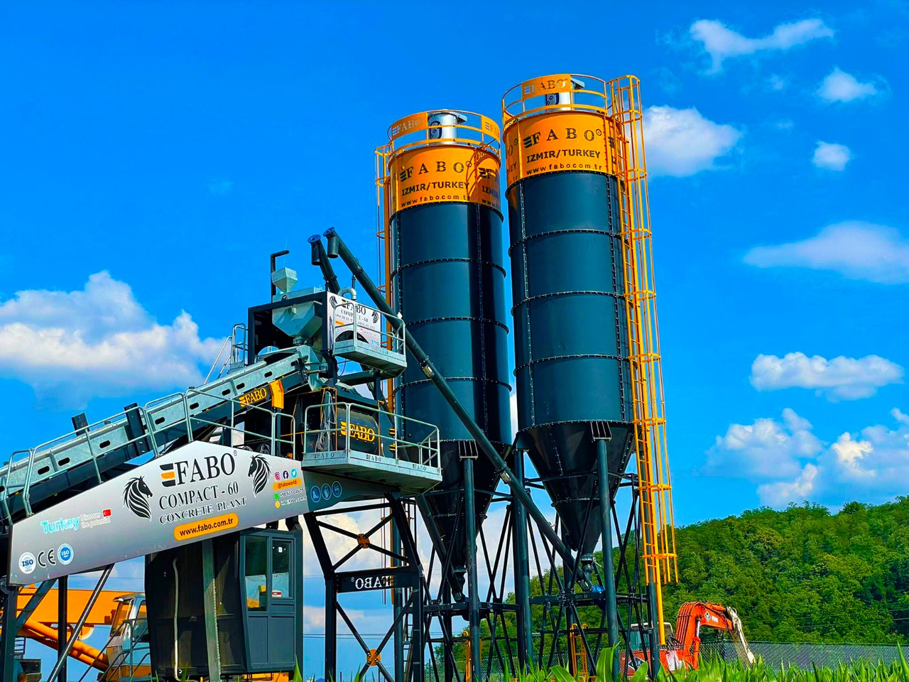 Новый Бетонный завод FABO compact concrete plant: фото 7