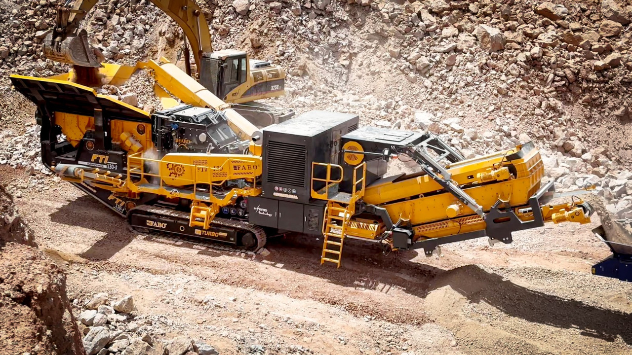 FABO mining machinery - crushing plant - Горнодобывающая техника: фото 1 FABO mining machinery - crushing plant - Горнодобывающая техника: фото 1