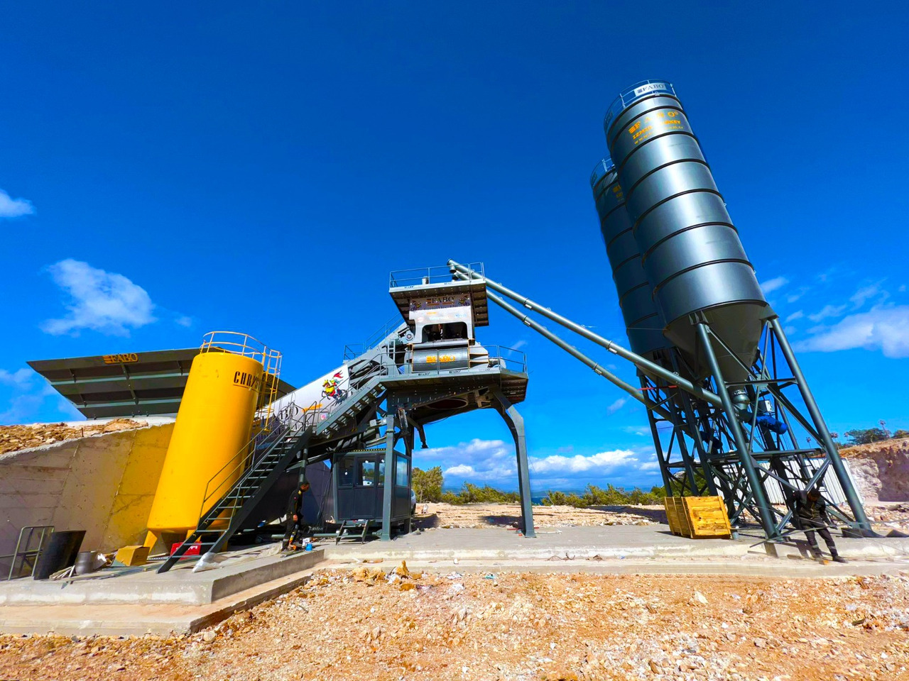 FABO mobile concrete batching plant - Бетонный завод: фото 3 FABO mobile concrete batching plant - Бетонный завод: фото 3