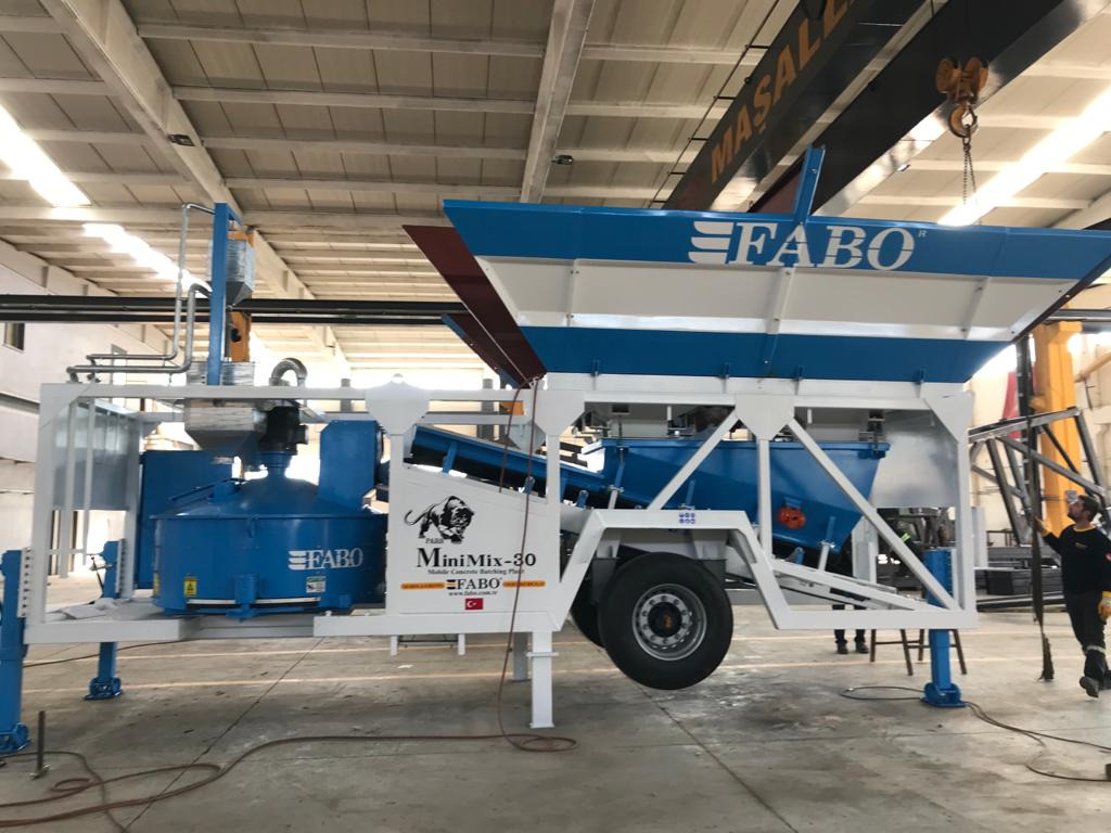 FABO mobile concrete batching plant - Бетонный завод: фото 4 FABO mobile concrete batching plant - Бетонный завод: фото 4