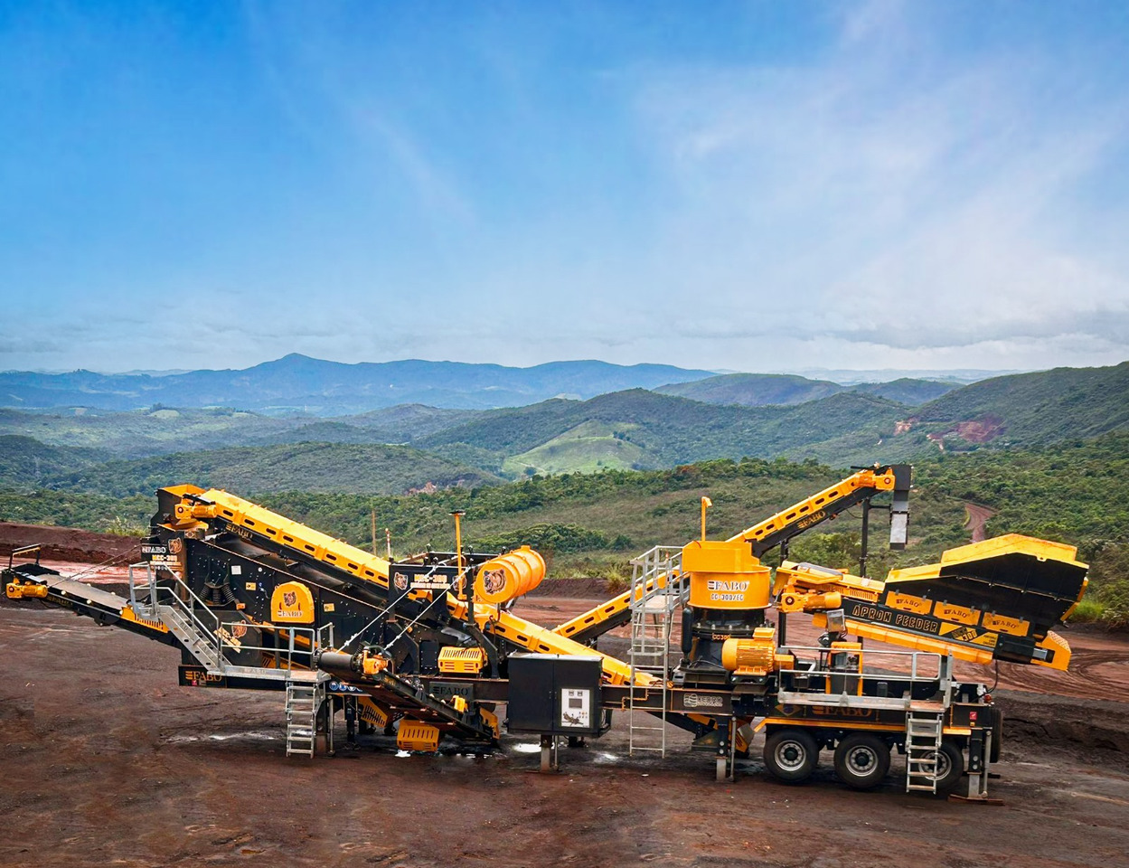FABO mobile cone crusher - Конусная дробилка: фото 1 FABO mobile cone crusher - Конусная дробилка: фото 1