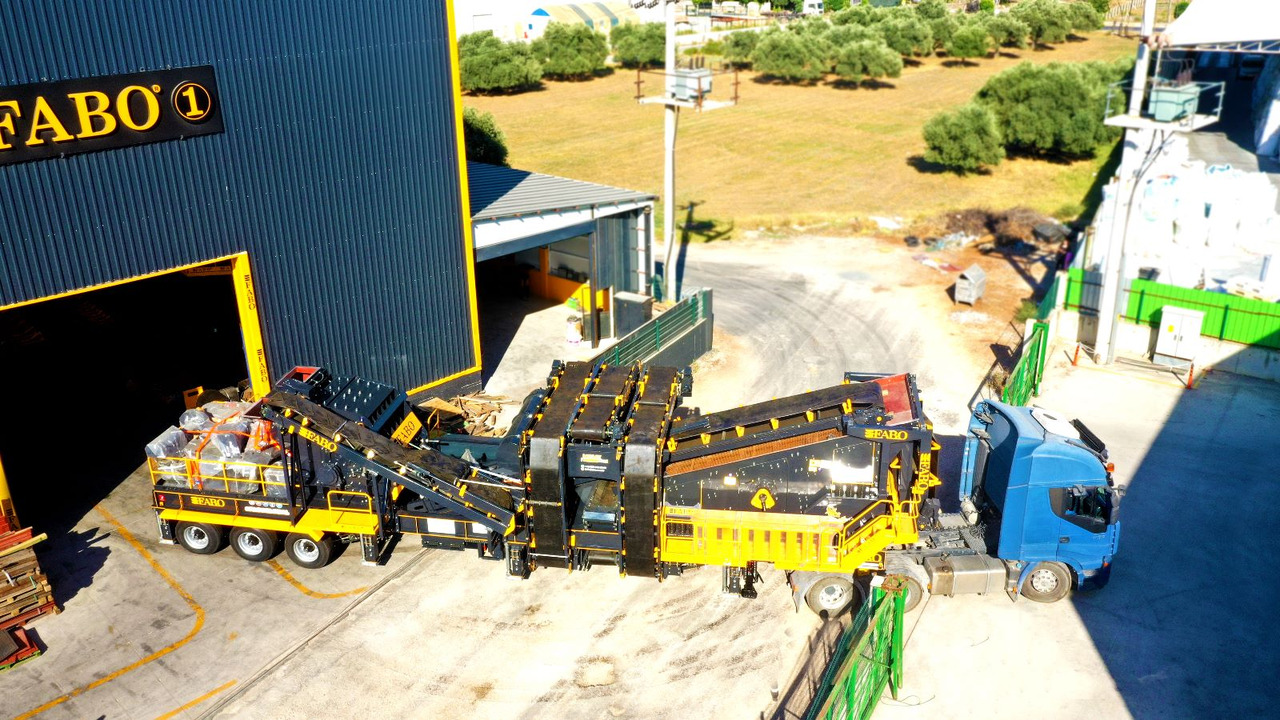 Новый Ударная дробилка FABO mobile impact crusher: фото 5