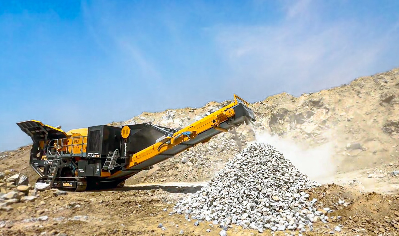 FABO mobile jaw crusher - Щековая дробилка: фото 1 FABO mobile jaw crusher - Щековая дробилка: фото 1